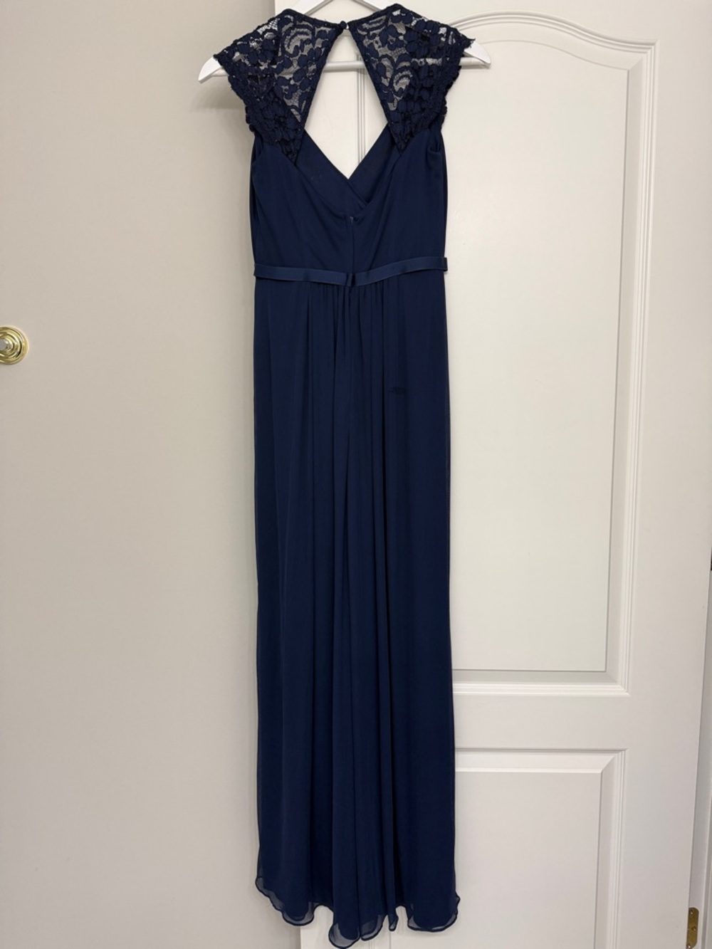 David’s Bridal Marine Navy Dress